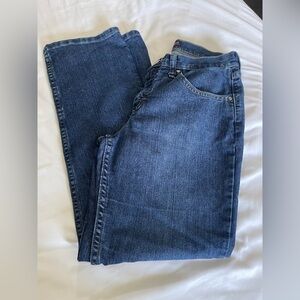 Lee Women's Dark Blue Straight Leg Jeans